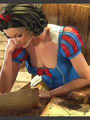 Horny goblins unite and gangbang this beautiful bombshell.